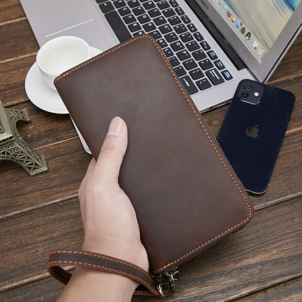 Men's Retro Long Wallet - Minihomy