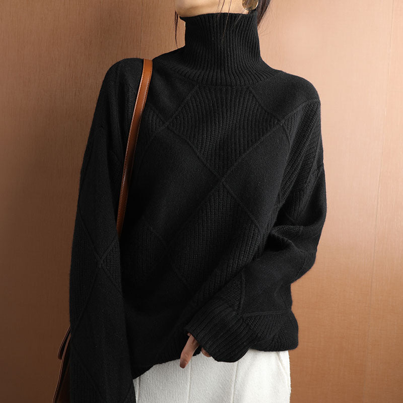 Knitwear Autumn And Winter Long-sleeved Outer Wear Bottoming Shirt - Minihomy