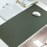 Extra Large Leather Mouse Pad - Double-Sided Design - Minihomy