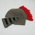 Funny Hat Creative Hand-woven Knight Hat Helmet Shape - Minihomy