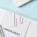 Macaron Color Paper Clip Creative Office Products - Minihomy