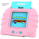 Early Learning English Machine for Kids: Educational Card Toys - Minihomy