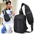 Men Chest Bag With Phone Wallet Design Crossbody Shoulder Bags Sports - Minihomy