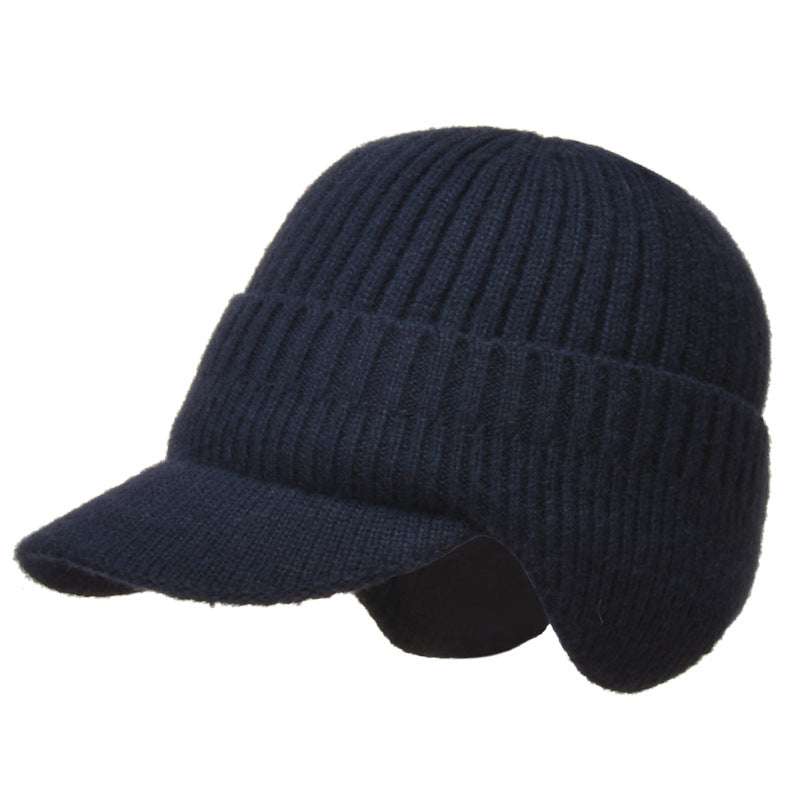 Autumn And Winter Outdoor Warm Ear Protection Knitted Hat - Minihomy