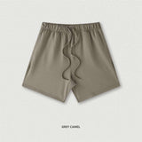 Mens  Loose Solid Color Shorts - Minihomy