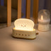 Funny LED Bread Maker Night Light - USB Charging, Dimmable, Timer, Kids Room Lamp - Minihomy