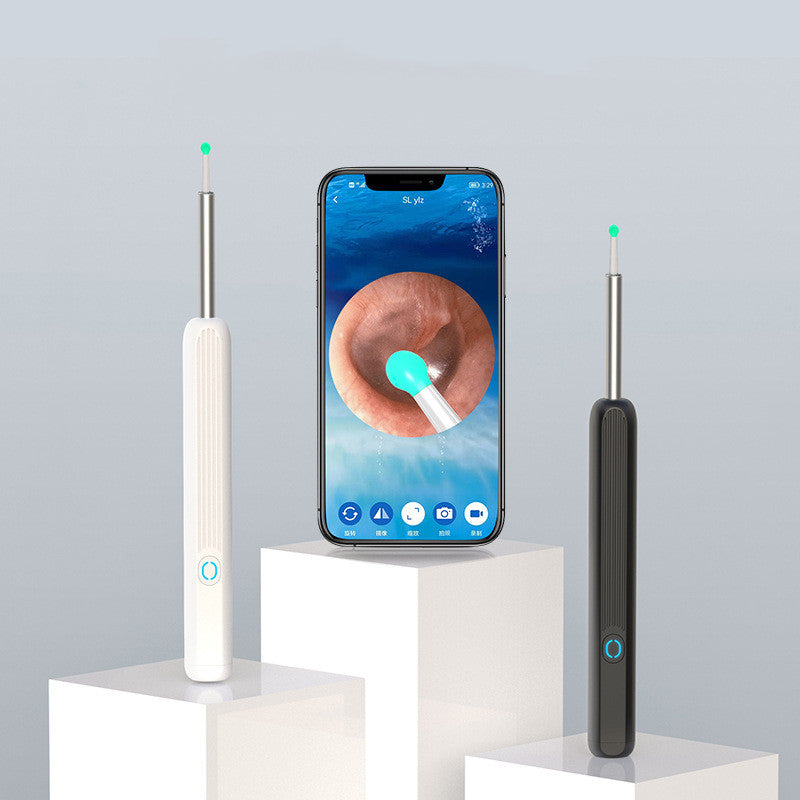 NE3 Ear Cleaner Otoscope with Camera - Wireless Ear Endoscope for iPhone - Minihomy