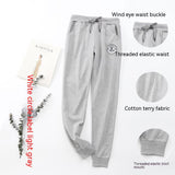 Loose Plus Size Straight Sports Pants - Minihomy