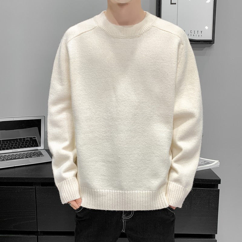 Casual Loose Long Sleeved Sweater For Men - Minihomy