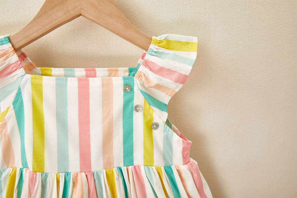 Girls' summer short dresses - Minihomy