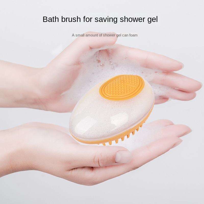 Dog Cat Bath Brush 2-in-1 Pet SPA Massage Comb Soft Silicone Pets Shower Hair Grooming Cmob Dog Cleaning Tool Pet Products - Minihomy