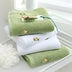 Full Embroidery Avocado Cotton Bath Towel - Minihomy