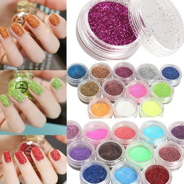 24 Color 3D Nail Art Decoration - Minihomy