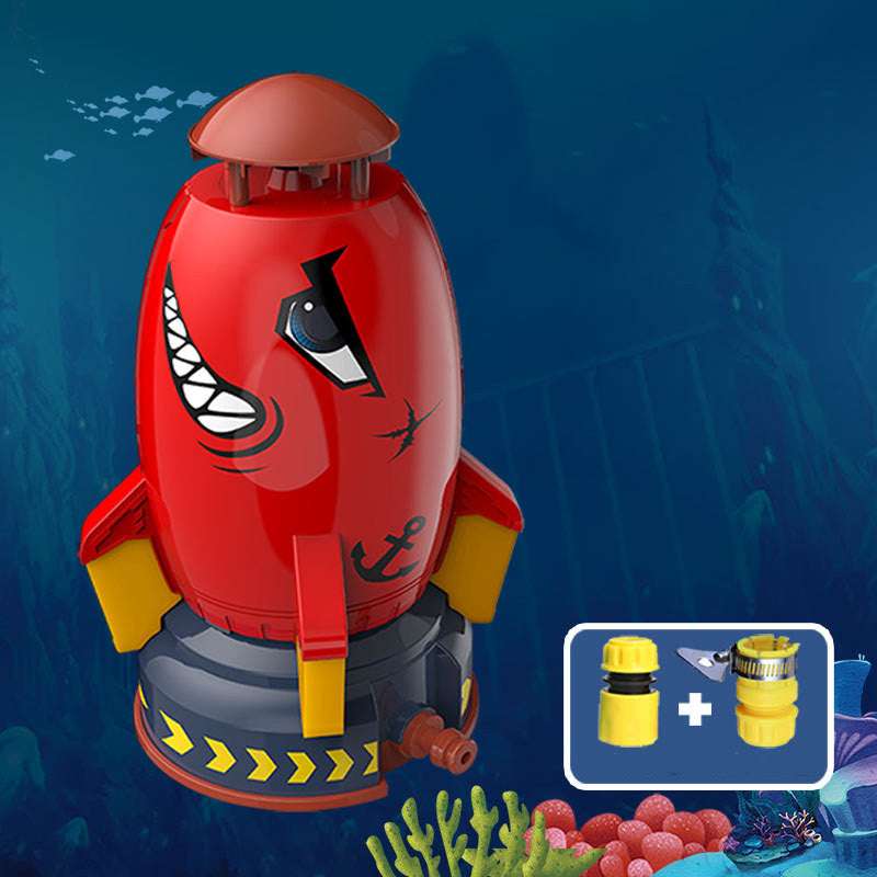 Kids Space Rocket Sprinkler Spinner - Minihomy