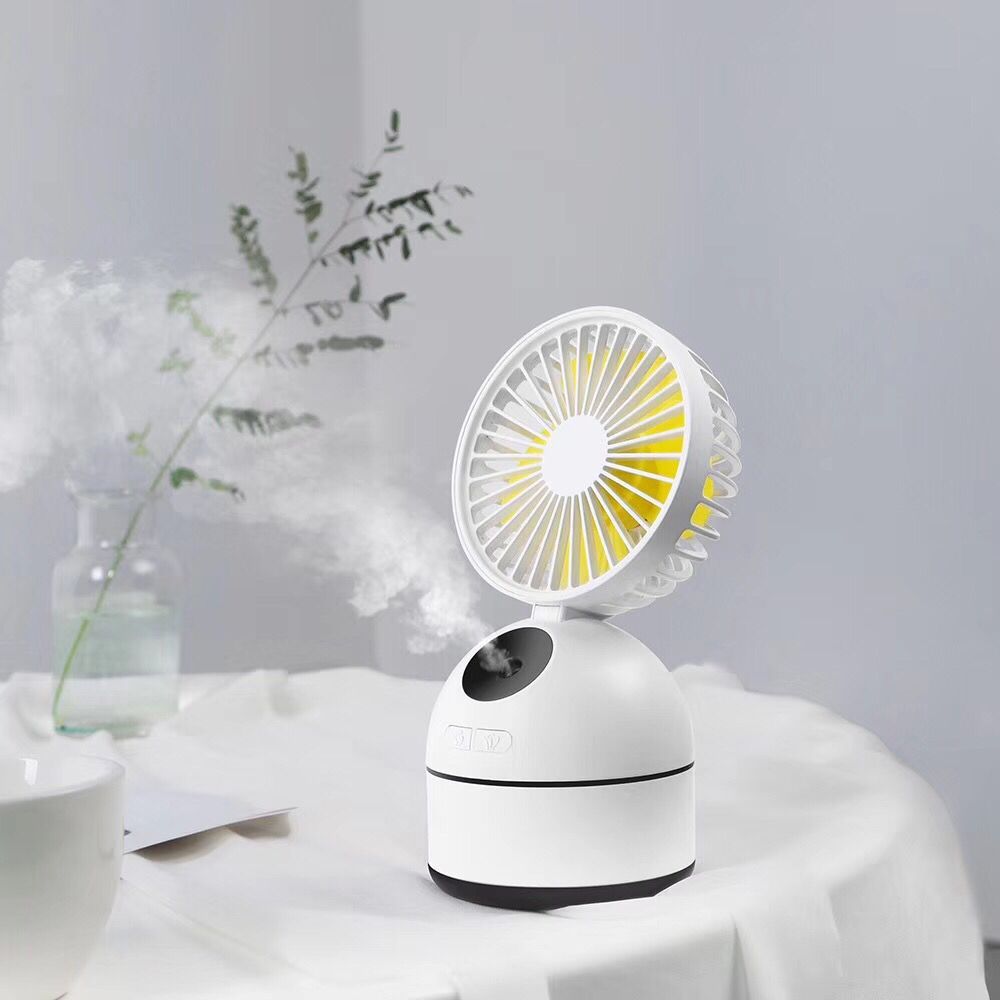 Mini new desktop fan invincible silent mobile phone wireless charging office Electric Laptop Fan - Minihomy