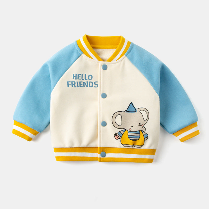 Dudu Home Baby Jackets - Cartoon Casual Style - Minihomy