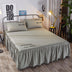 Beauty bed cover brushed bed skirt - Minihomy