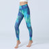 Leaves Printed Yoga Pants Women's High Waist Hip Lifting Leggings - Minihomy