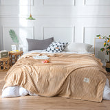 Flannel sheets Solid blanket - Minihomy