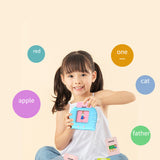 Early Learning English Machine for Kids: Educational Card Toys - Minihomy