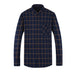 Men's Leisure Warm Plaid Shirt Coat - Minihomy