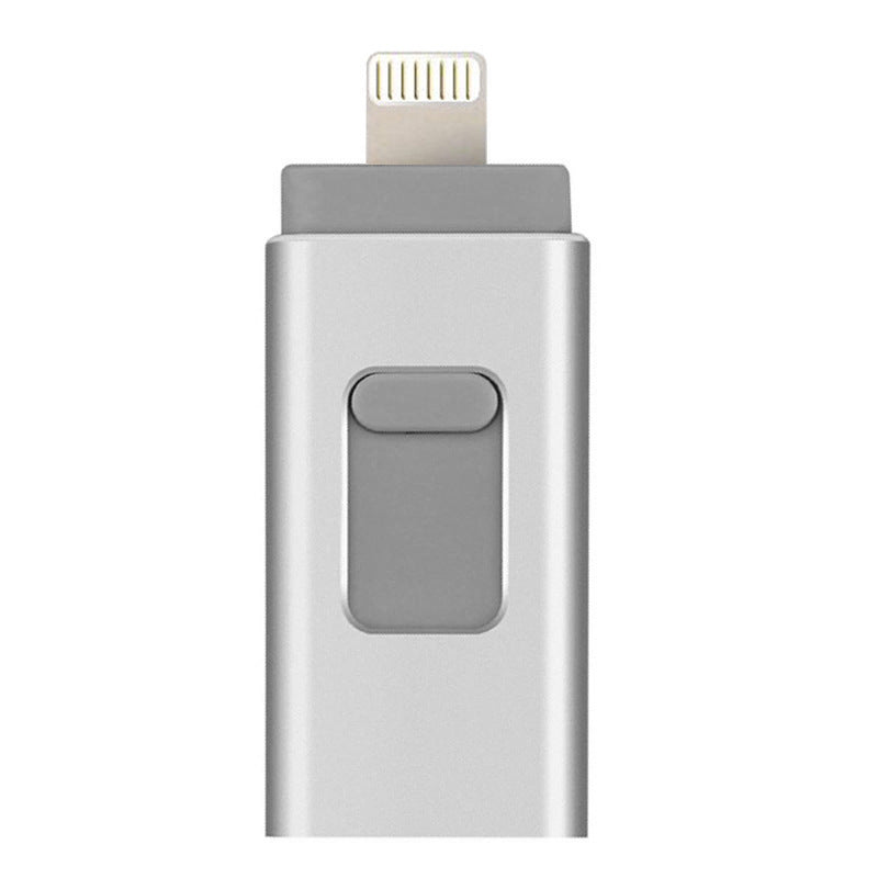 Four-in-one Small Push-pull Metal USB Drive - Minihomy