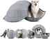 Foldable Cat Tunnel Toy - Multi-Function Cat Cave Bed and Interactive Pet Toy - Minihomy