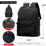 Simple Travel Bag Trendy Cool Male College Student Computer School Bag