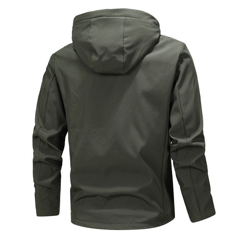 Men's Casual Solid Color Jacket - Minihomy