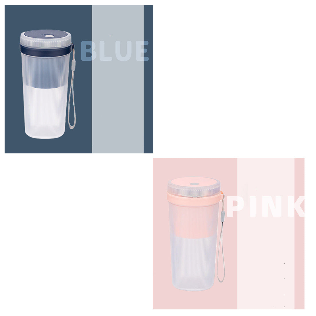 Multi-Function Portable Blender USB Rechargeable Smoothie Juicer Cup - Minihomy