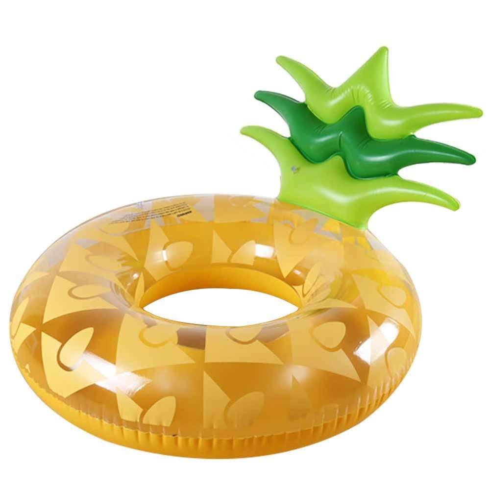 Inflatable Swimming Pool Pineapple Floating Row Air Cushion Bed - Minihomy