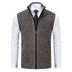 Men's Stand Collar Sweater Knitted Cardigan Coat - Minihomy