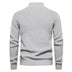 Men's Simple Half Turtleneck Solid Color Top - Minihomy