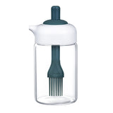 Oil Bottle With Brush To Press Liquid Seasoning Bottle - Minihomy