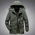 Lambswool Liner Cotton Coat Jacket - Minihomy