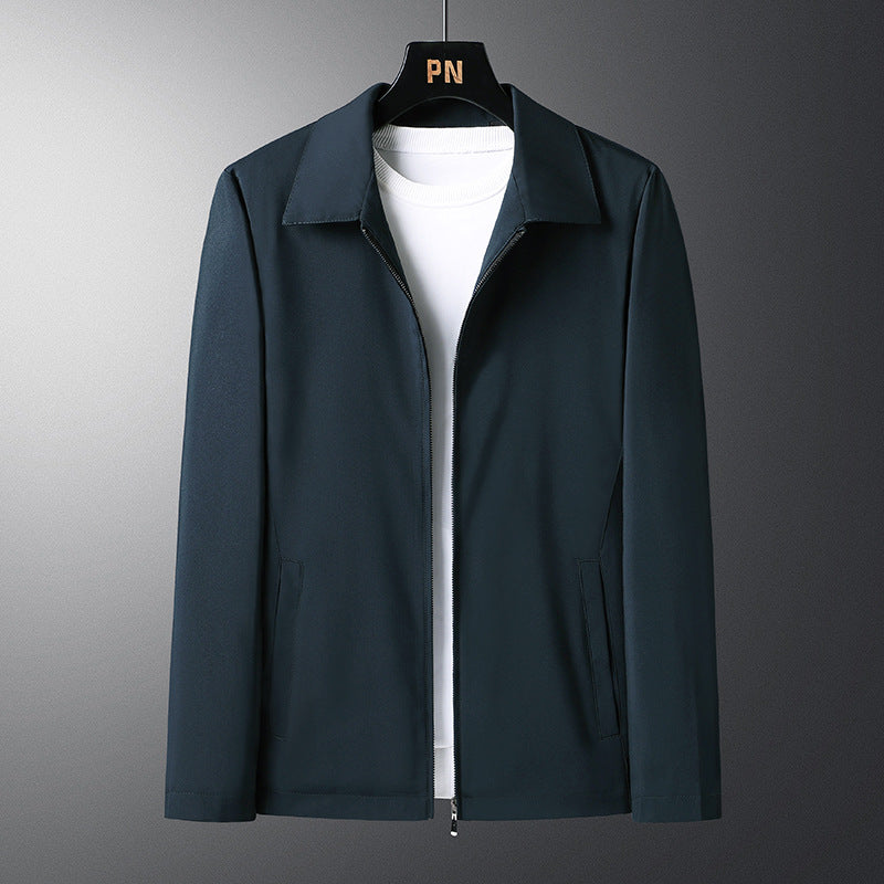 Men's Lapel Jacket Casual Coat - Minihomy