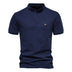 Men's Pure Cotton Stand Collar Sports Top - Minihomy