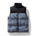 Men's Winter Stitching Sleeveless Cotton Coat - Minihomy