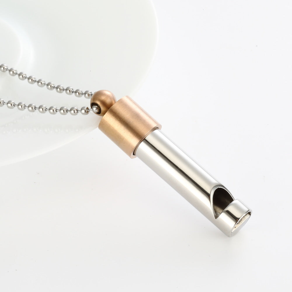 Pendant Whistle Blow Adjustment Breathing Decompression - Minihomy