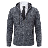 Men's Solid Color Cardigan Sweater: Stay Warm in Style - Minihomy