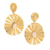 European American Fashion Irregular Earrings Female Geometric Circle Ear Studs - Minihomy