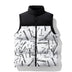 Men's Winter Stitching Sleeveless Cotton Coat - Minihomy