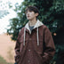 Men Loose False Two Pieces Workwear Jacket - Minihomy