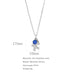 Necklace Stainless Steel Zircon Ornament: Adorn Yourself with Celestial Elegance - Minihomy