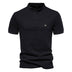 Men's Pure Cotton Stand Collar Sports Top - Minihomy