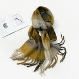 Women's Autumn And Winter Mohair Scarf