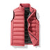 Plus Size Down Stand-up Collar Thermal Thick Graphene Vest Waistcoat - Minihomy