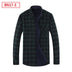 Men's Leisure Warm Plaid Shirt Coat - Minihomy