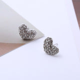 Titanium Steel Small Ear Studs: Simple Retro Minority Light Luxury Temperament Earrings For Women