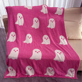 Half Velvet Ghost Blanket Knitted - Minihomy